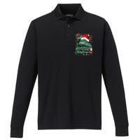 Christmas Cruise Aw Ship ItS A Family Christmas Trip 2024 Performance Long Sleeve Polo