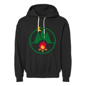 Campfire Garment-Dyed Fleece Hoodie