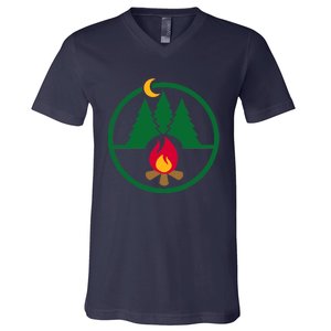 Campfire V-Neck T-Shirt