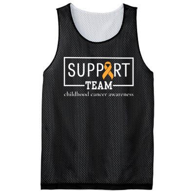 Childhood Cancer Awareness Support Team Mesh Reversible Basketball Jersey Tank