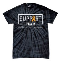 Childhood Cancer Awareness Support Team Tie-Dye T-Shirt