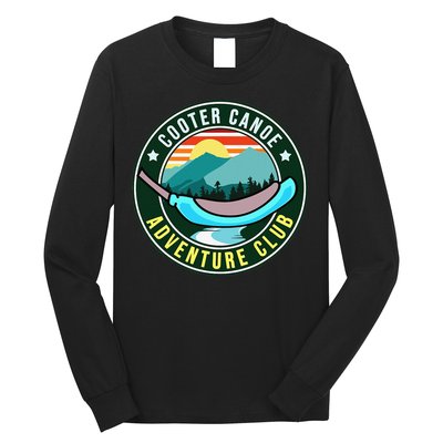 Cooter Canoe Adventure Club Funny ICU ER Nurse Life Nursing Long Sleeve Shirt