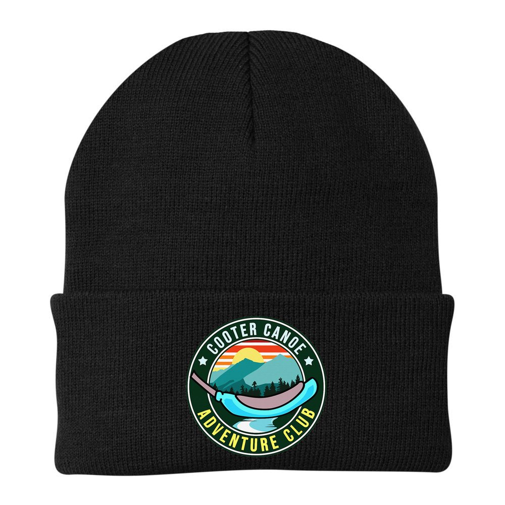 Cooter Canoe Adventure Club Funny ICU ER Nurse Life Nursing Beanie