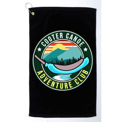Cooter Canoe Adventure Club Funny ICU ER Nurse Life Nursing Golf Towel