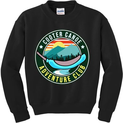 Cooter Canoe Adventure Club Funny ICU ER Nurse Life Nursing Kids Sweatshirt