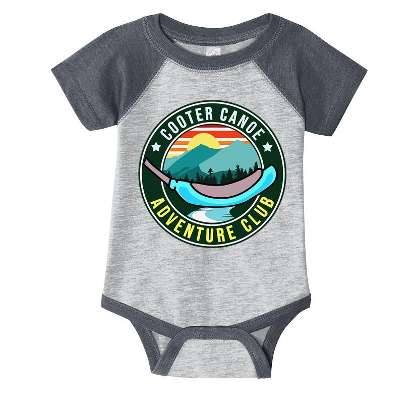 Cooter Canoe Adventure Club Funny ICU ER Nurse Life Nursing Infant Baby Jersey Bodysuit