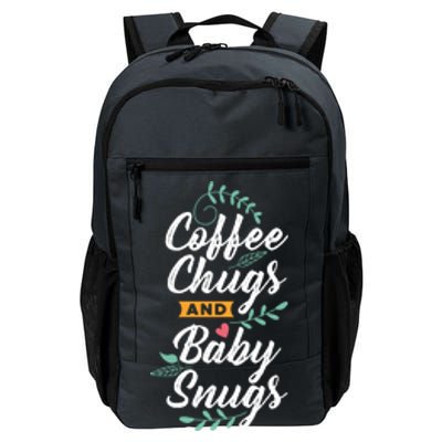 Coffee Chugs And Snugs Sitter Great Gift Daily Commute Backpack