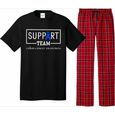 Colon Cancer Awareness Support Team Pajama Set