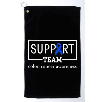 Colon Cancer Awareness Support Team Golf Towel
