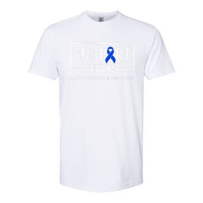 Colon Cancer Awareness Support Team Softstyle® CVC T-Shirt