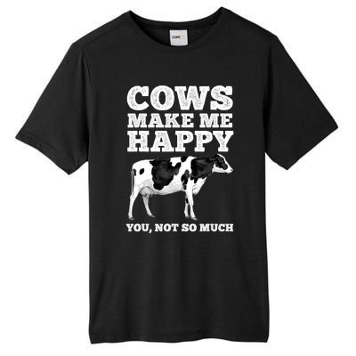 Cool Cow Art For Women Cow Farmer Dairy Cows Farm Animal Tall Fusion ChromaSoft Performance T-Shirt