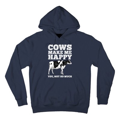 Cool Cow Art For Women Cow Farmer Dairy Cows Farm Animal Hoodie