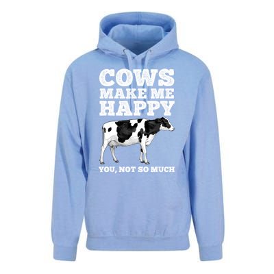 Cool Cow Art For Women Cow Farmer Dairy Cows Farm Animal Unisex Surf Hoodie