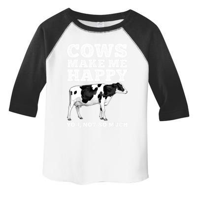 Cool Cow Art For Women Cow Farmer Dairy Cows Farm Animal Toddler Fine Jersey T-Shirt