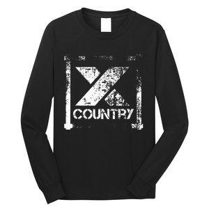 Cross Country Athlete Track Running Long Sleeve Shirt