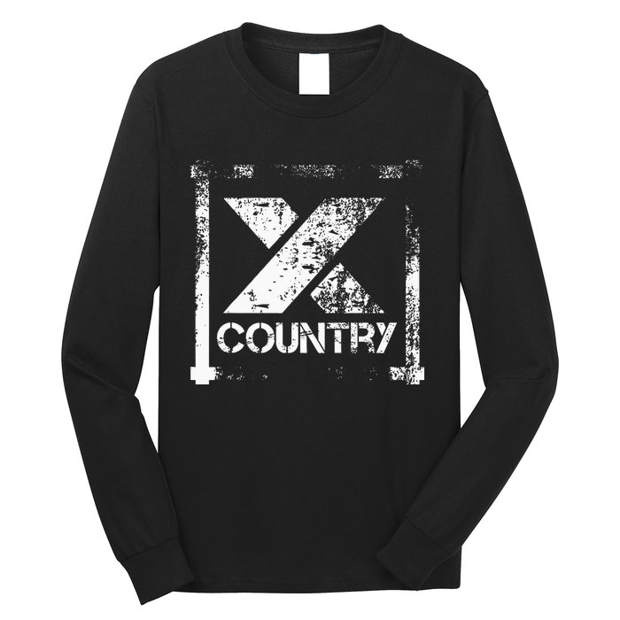 Cross Country Athlete Track Running Long Sleeve Shirt