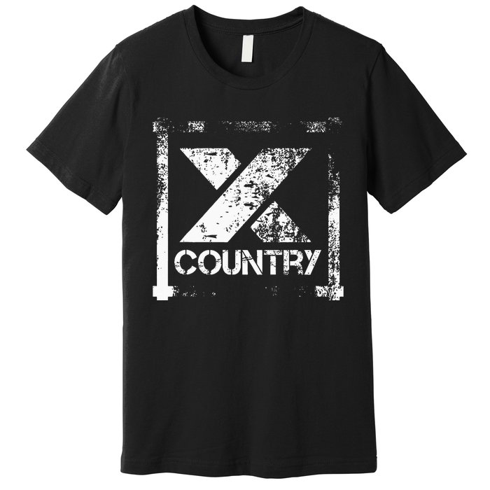 Cross Country Athlete Track Running Premium T-Shirt