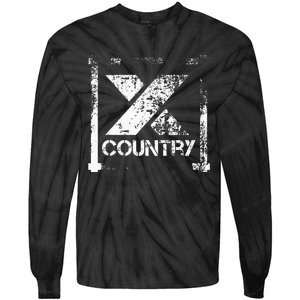 Cross Country Athlete Track Running Tie-Dye Long Sleeve Shirt