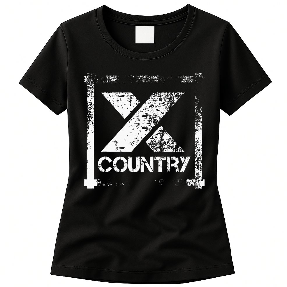Cross Country Athlete Track Running Womens T-Shirt