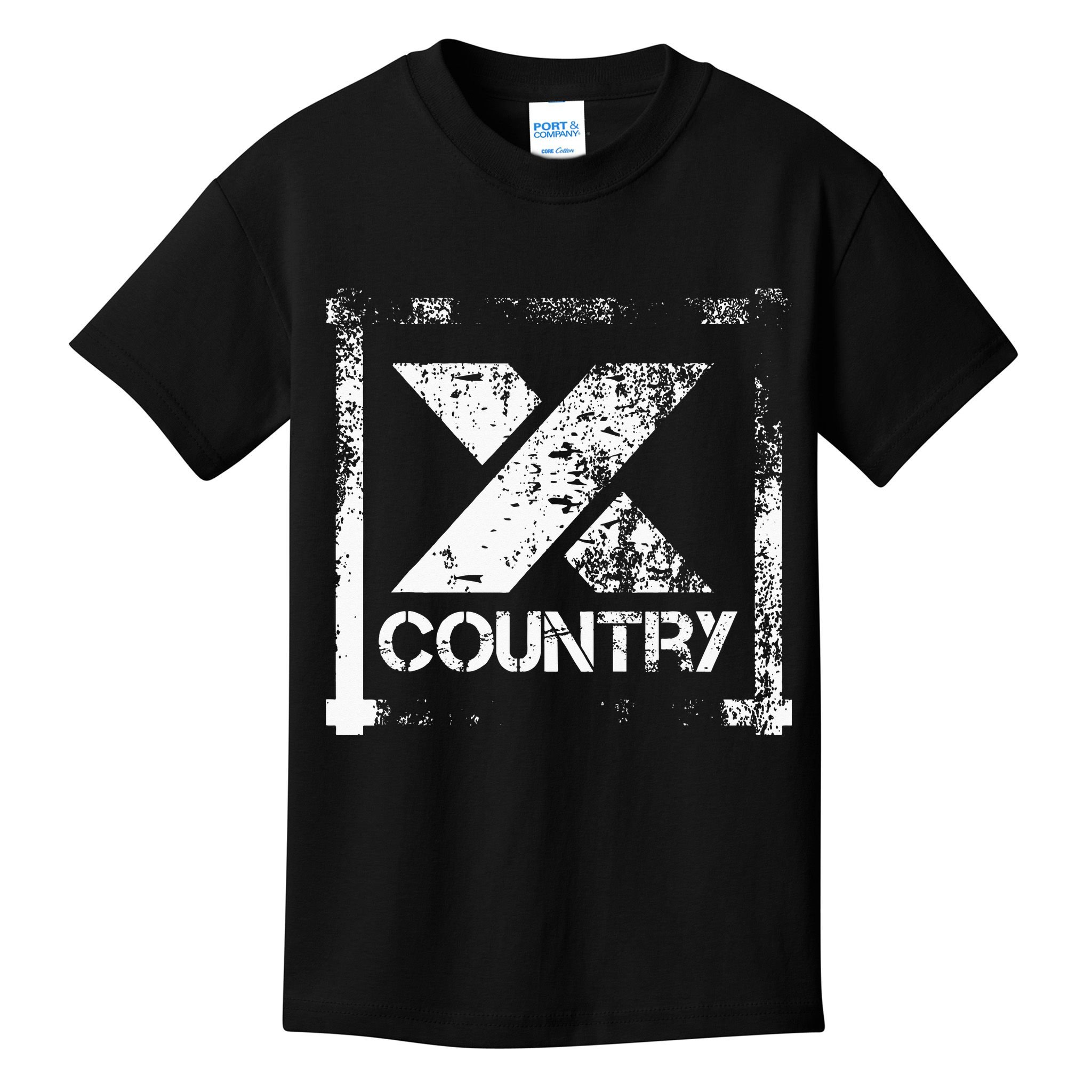 Cross Country Athlete Track Running Kids T-Shirt