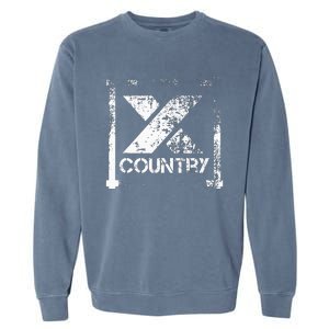 Cross Country Athlete Track Running Garment-Dyed Sweatshirt