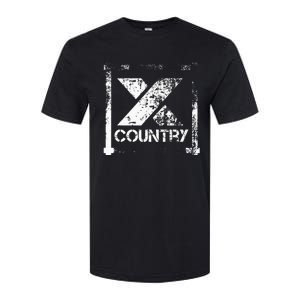 Cross Country Athlete Track Running Softstyle CVC T-Shirt