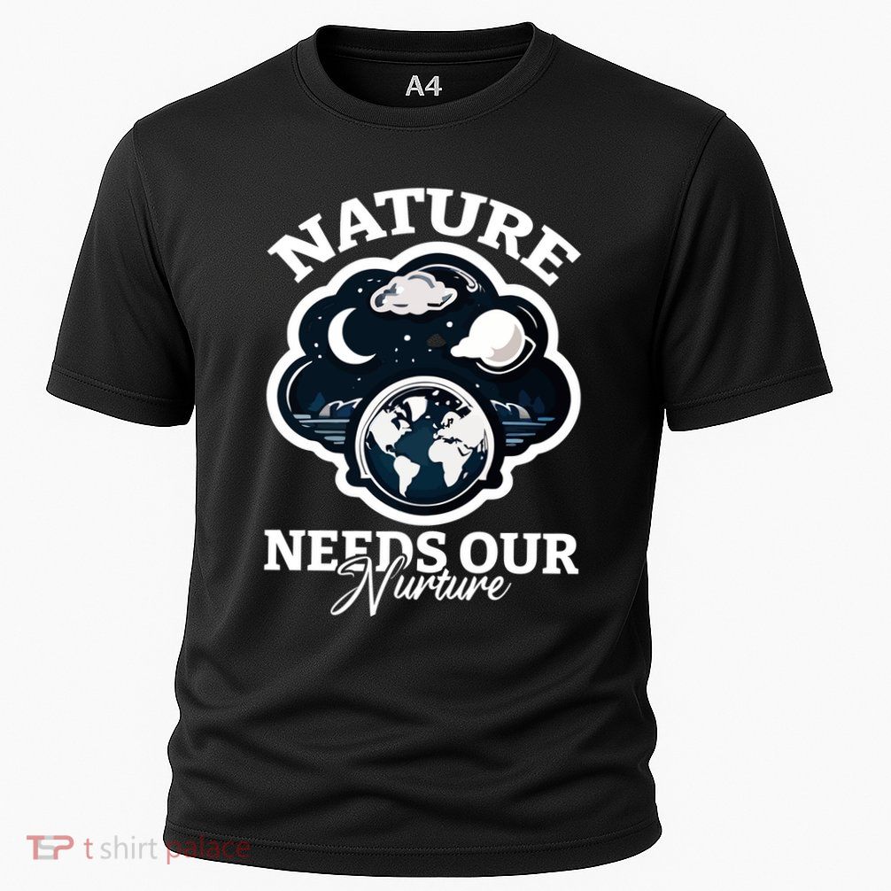 Climate Change Awareness Print Performance Shirt