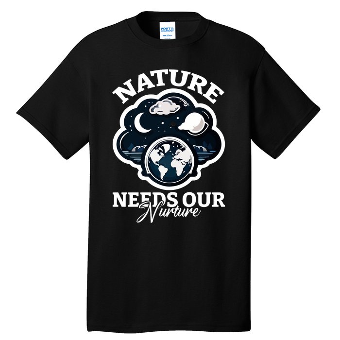 Climate Change Awareness Print Tall T-Shirt