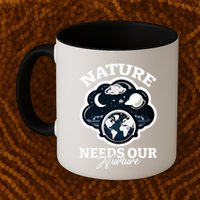 Climate Change Awareness Print Mug