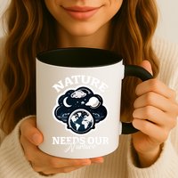 Climate Change Awareness Print Mug