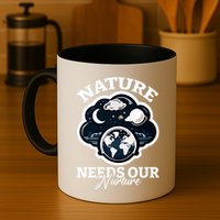 Climate Change Awareness Print Mug