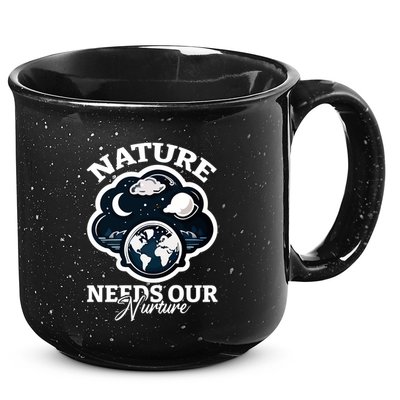 Climate Change Awareness Print 15oz Campfire Ceramic Mug