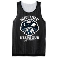 Climate Change Awareness Print Mesh Reversible Basketball Jersey Tank