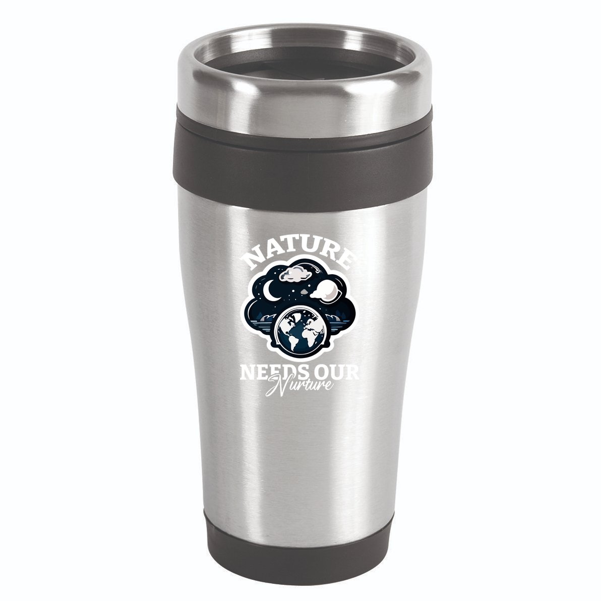 Climate Change Awareness Print 16oz Travel Tumbler