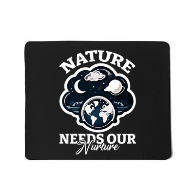 Climate Change Awareness Print Mousepad
