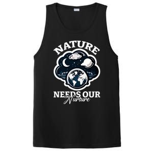 Climate Change Awareness Print PosiCharge Competitor Tank