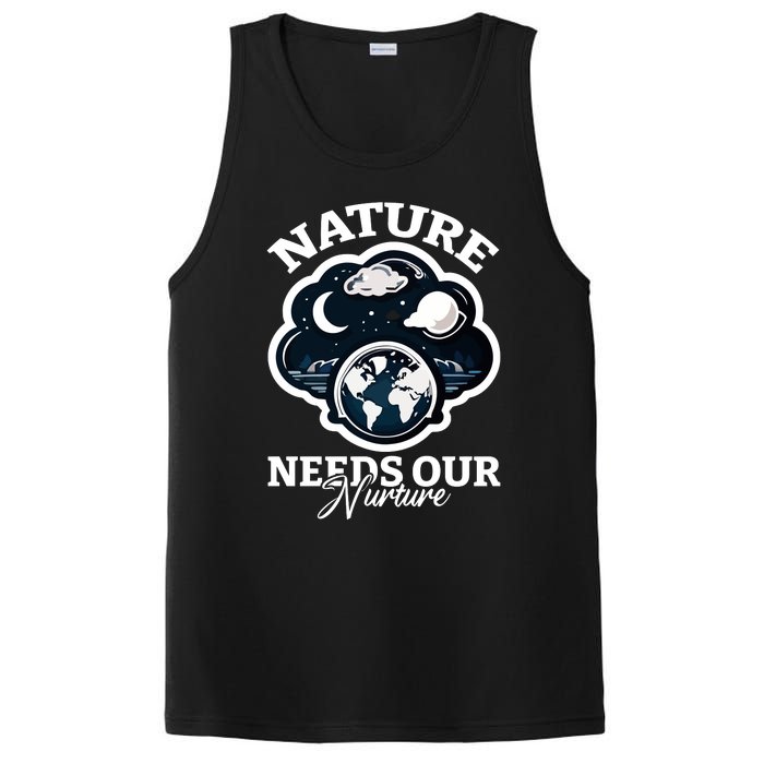 Climate Change Awareness Print PosiCharge Competitor Tank