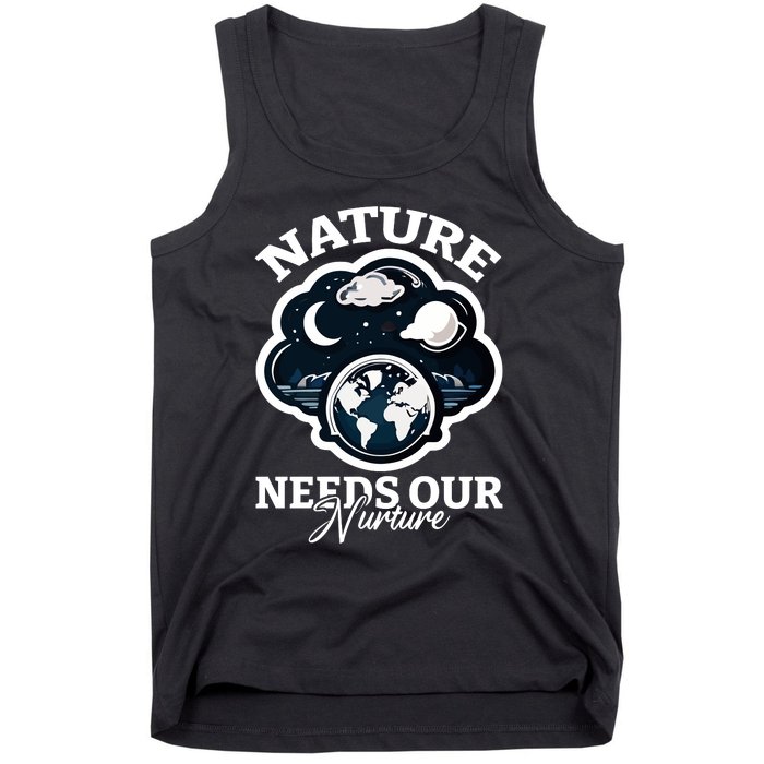 Climate Change Awareness Print Tank Top