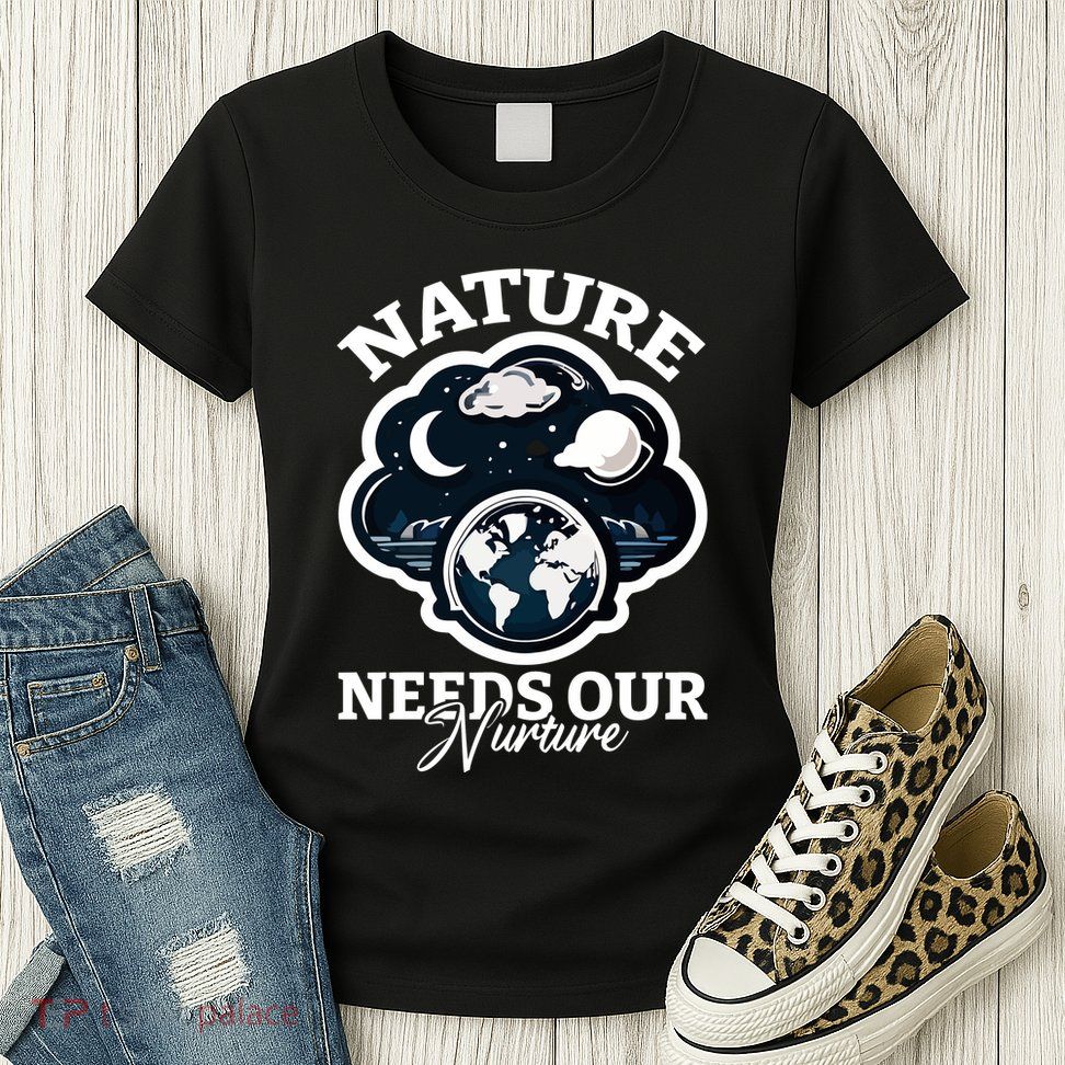 Climate Change Awareness Print Womens T-Shirt