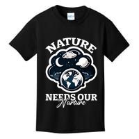 Climate Change Awareness Print Kids T-Shirt