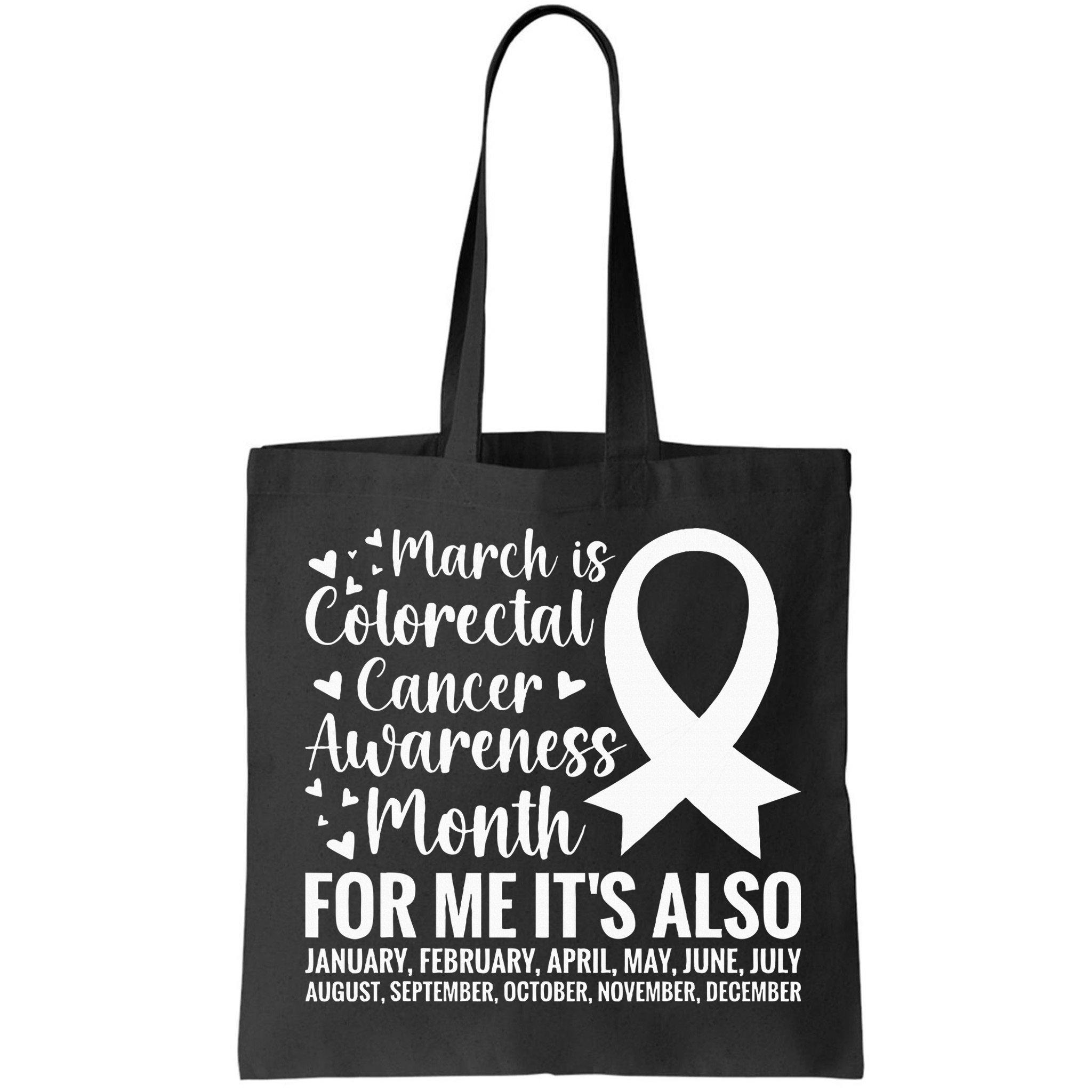 Colorectal Cancer Awareness Month Colon Cancer Survivor Bag