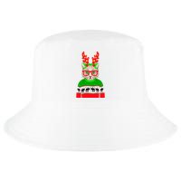 Funny Hipster Christmas Party Cat Cool Comfort Performance Bucket Hat