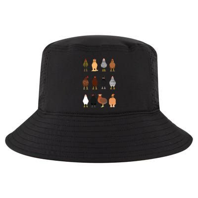Cute Chicken Breeds Funny Chicken Cool Comfort Performance Bucket Hat