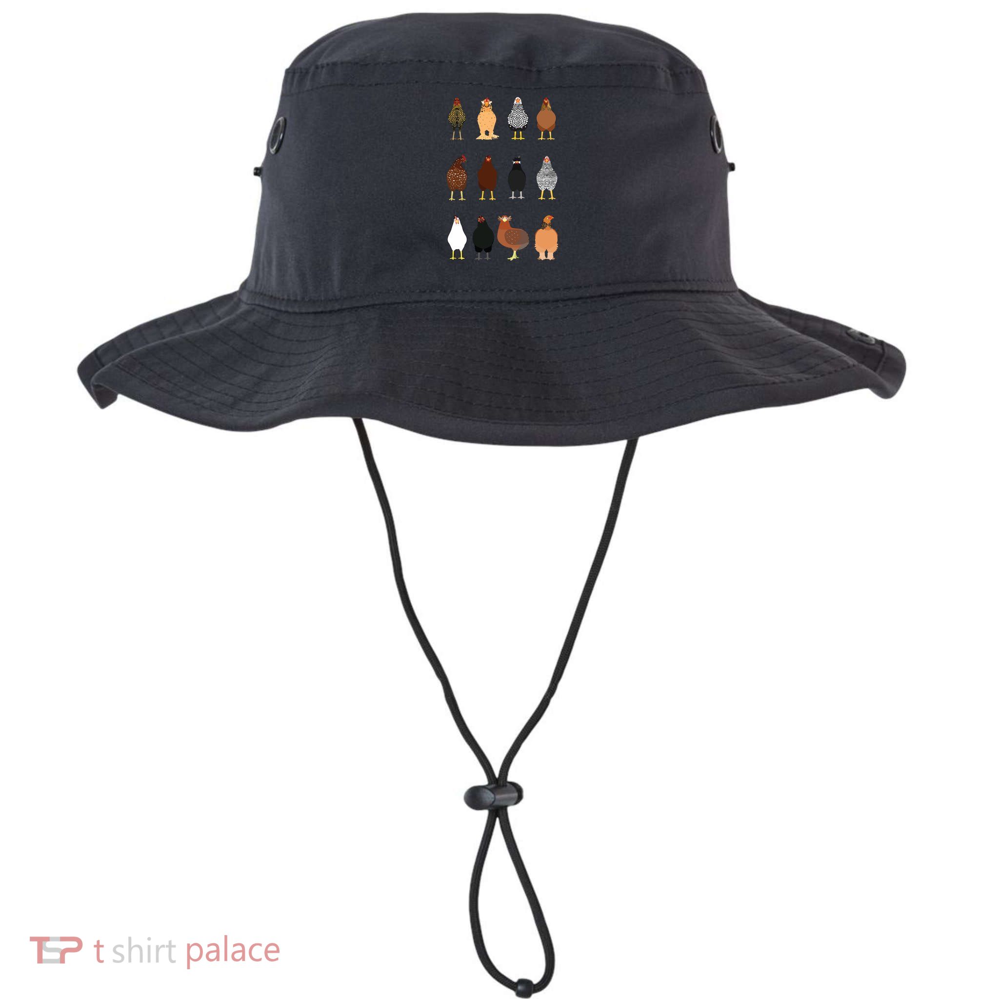 Cute Chicken Breeds Funny Chicken Bucket Hat