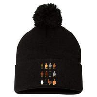 Cute Chicken Breeds Funny Chicken Pom Pom 12in Knit Beanie