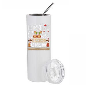 Christmas Cookie Baking Crew Funny Cook Stainless Steel Tumbler