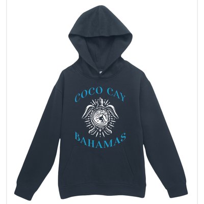 Coco Cay Bahamas Sea Turtle Surfing Vacation Souvenir Urban Pullover Hoodie