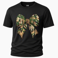 Camo Coquette Bow Hunting Camouflage Old Hunter Cooling Performance Crew T-Shirt
