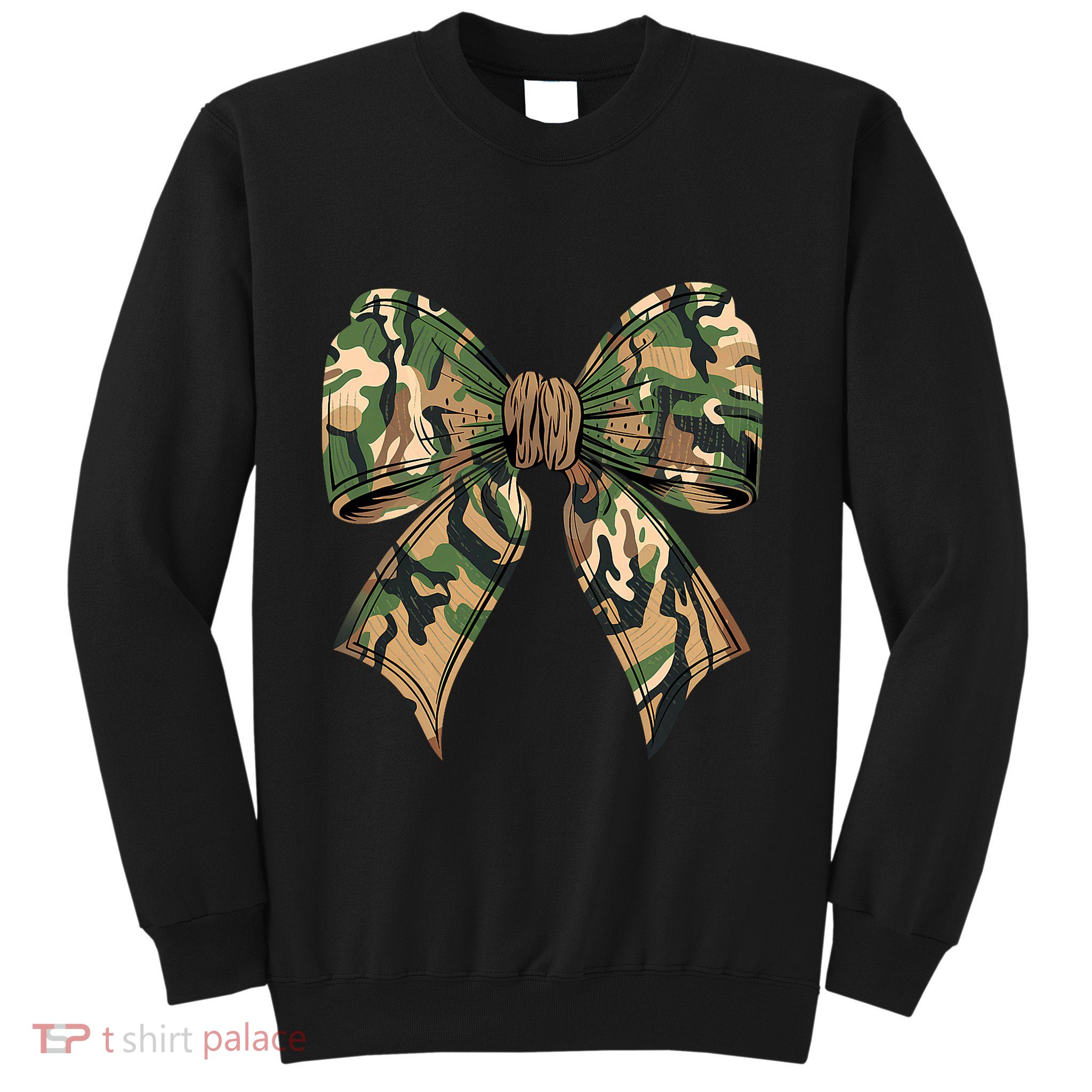 Camo Coquette Bow Hunting Camouflage Old Hunter Sweatshirt