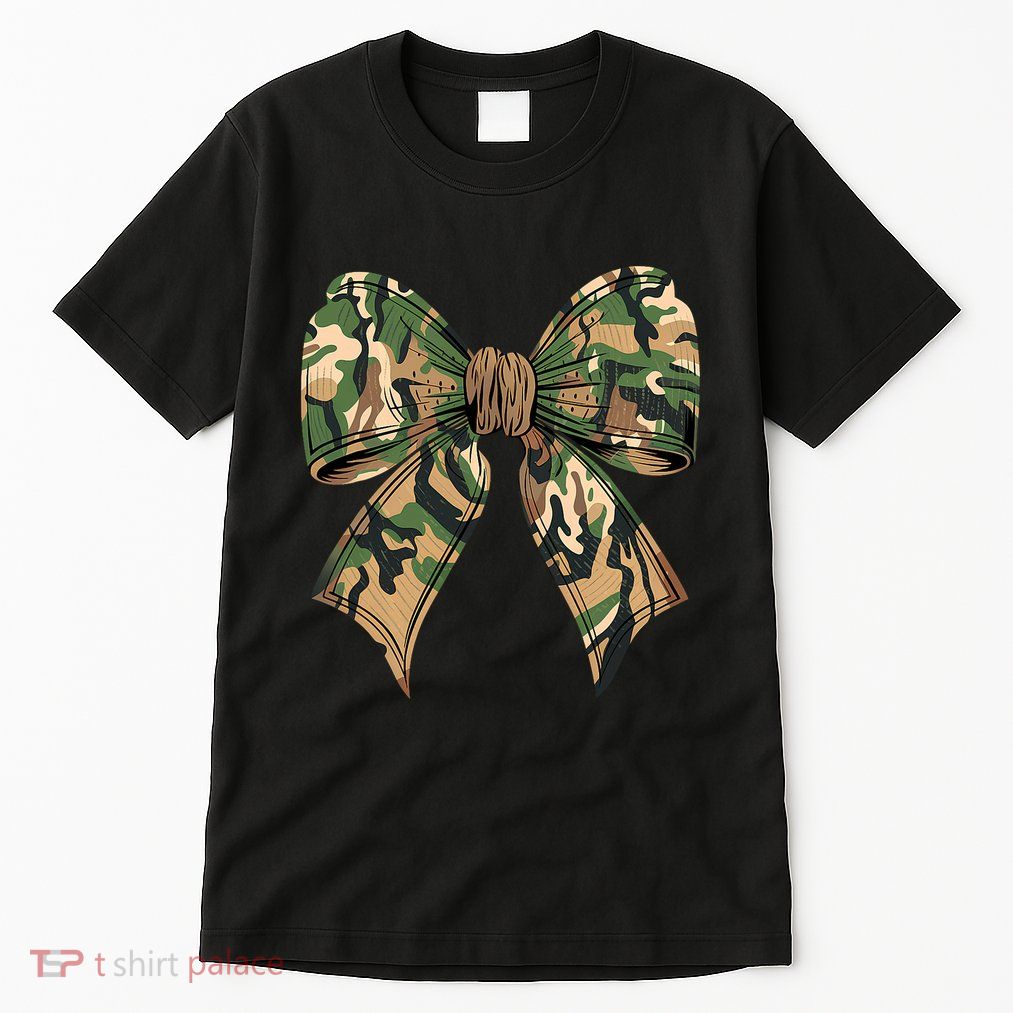 Camo Coquette Bow Hunting Camouflage Old Hunter Tall T-Shirt
